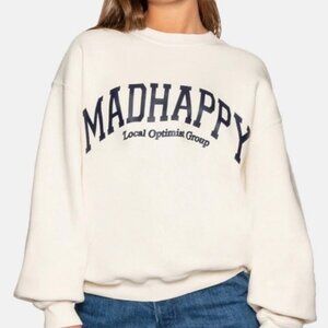 MADHAPPY CAMPUS FLEECE CREWNECK